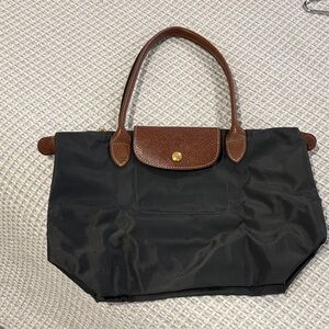 Dark gray, Longchamp bag Classic Everyday Carry